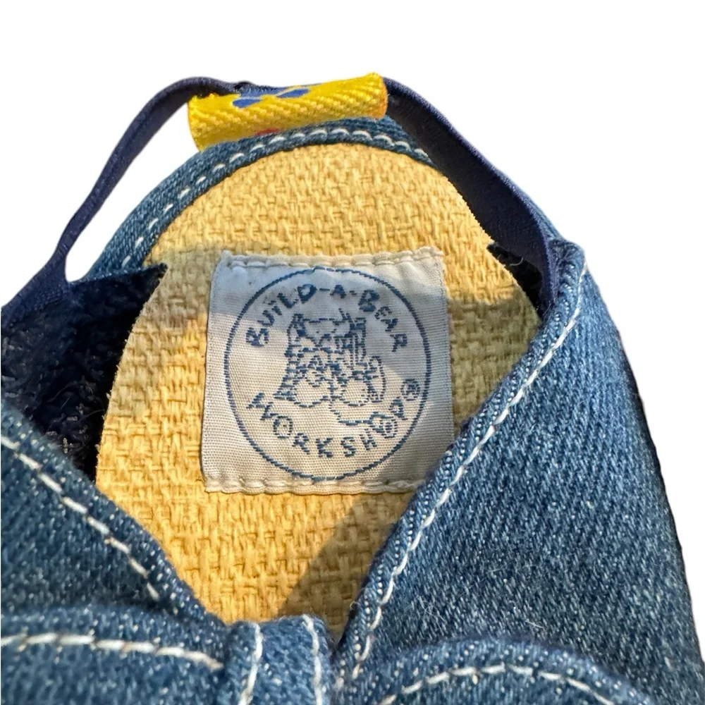 Build-a-Bear Tropical Jean & Rattan Sandals-One Pair